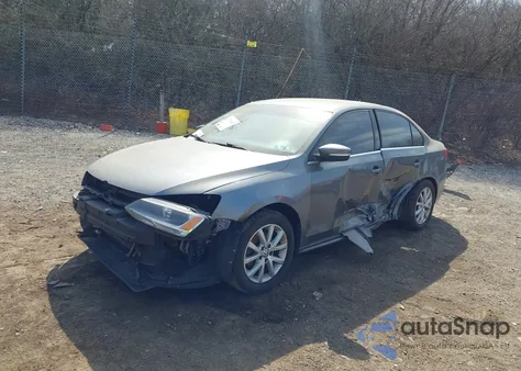 2014 Volkswagen Jetta 1.8T Se из США, поврежденный, VIN 3VWD17AJ9EM284051